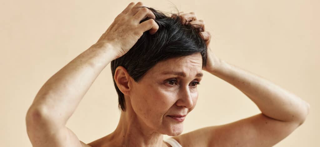 ways to reduce hair shedding during menopause