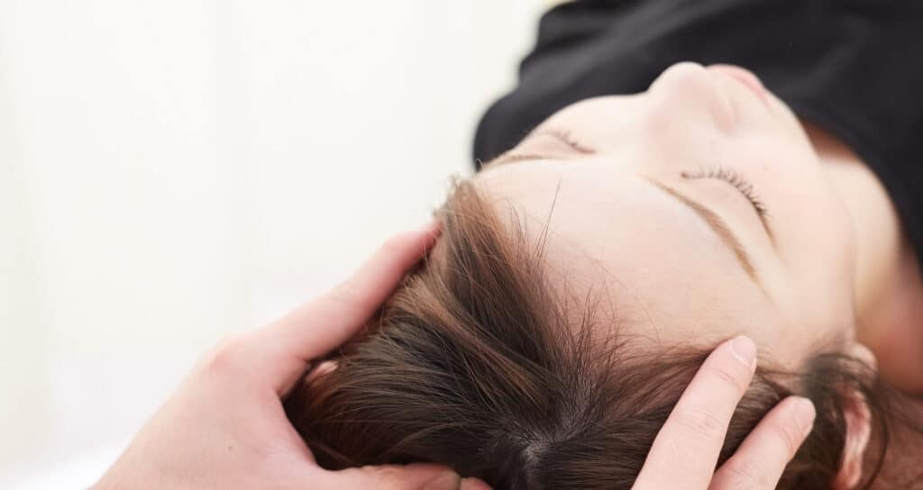 Hair Growth Remedies for Women-scalp massage